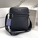 Чоловіча брендова сумка, барсетка через плечо Tommy Hilfiger (1725), фото 2