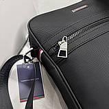 Чоловіча брендова сумка, барсетка через плечо Tommy Hilfiger (1725), фото 8
