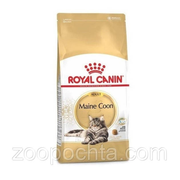 Акція! Сухий корм Royal Canin Maine Coon Adult для кішок породи Мейнкун 1.6 кг + 400 гр у подарунок