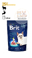 Brit Premium by Nature Cat Sensitive Сухой корм для котов с чувствительным пищеварением (ягненок) 1.5 кг