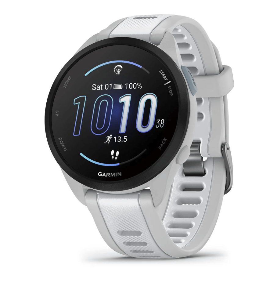 Смарт-годинник Garmin Forerunner 165 Music Mist Gray/Whitestone (010-02863-31/B1)