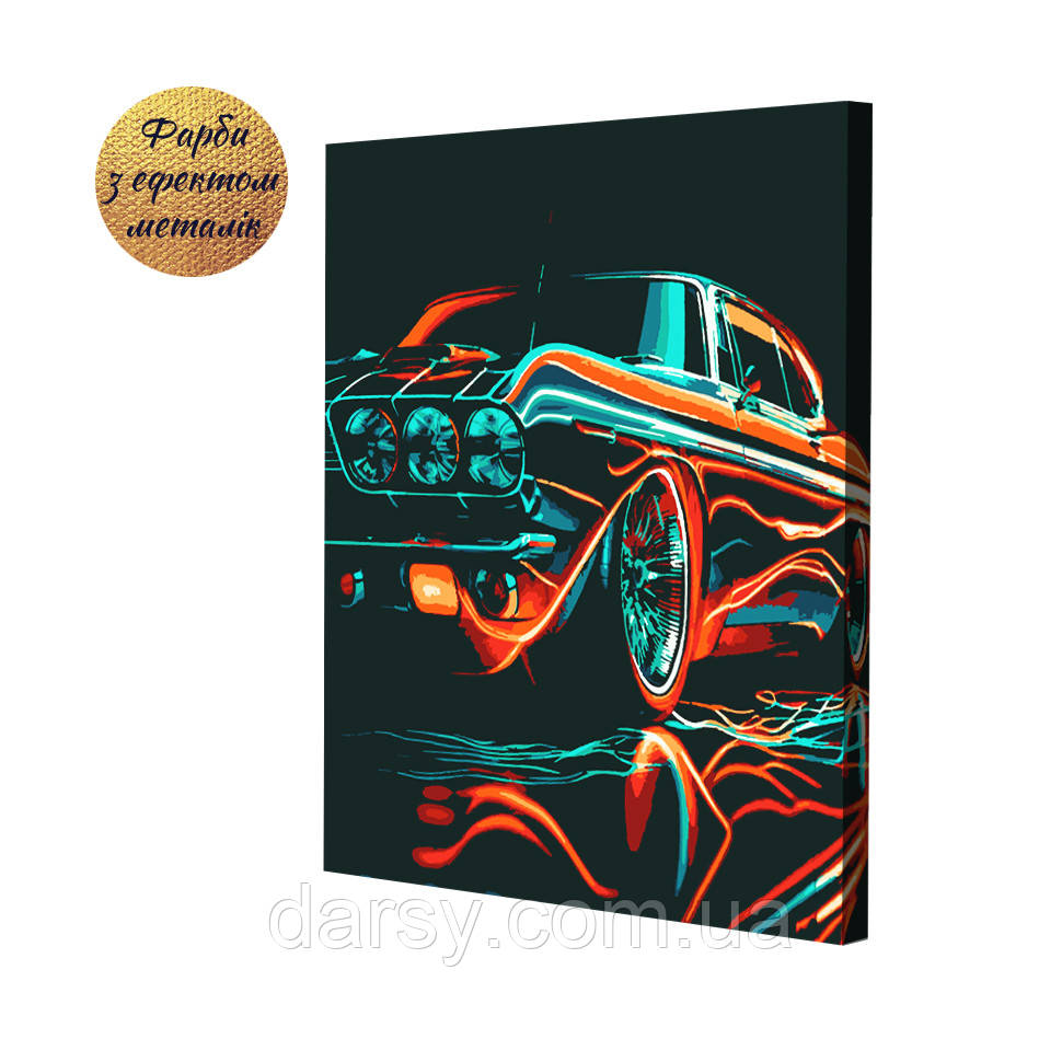 Картина за номерами Riviera Blanca Dodge 40x50 см (RB-1103), фото 1