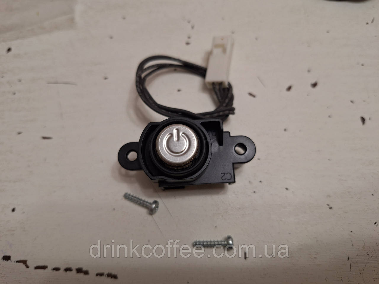 Кнопка вмик. у складі з платою для кавомашини Delonghi ECAM 510.55 M PrimaDonna S EVO б/у