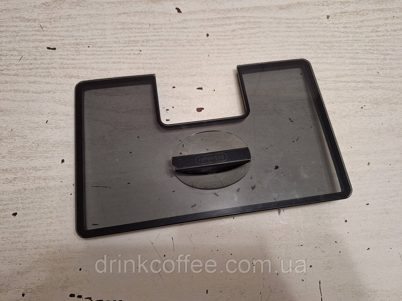 Захисна кришка зерна пластик для кавомашини Delonghi ECAM 510.55 M PrimaDonna S EVO б/у