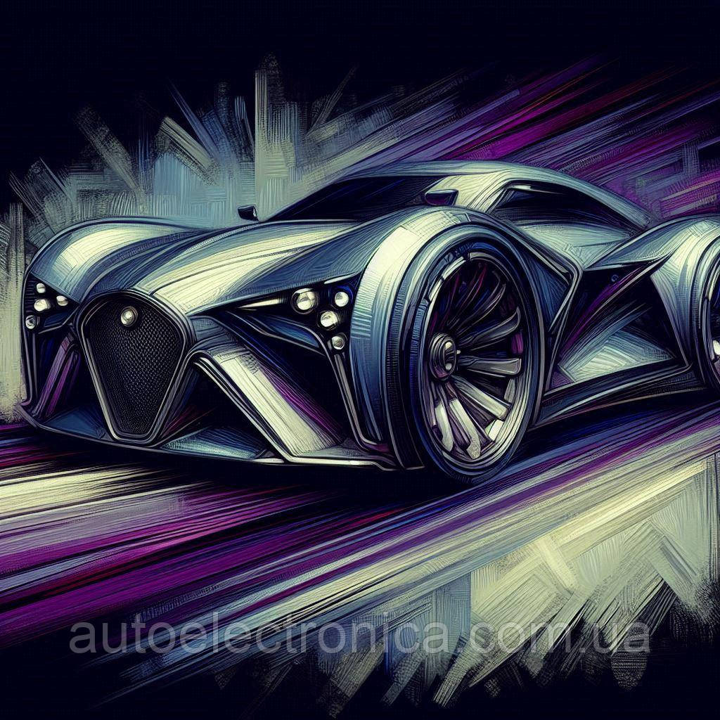 Картина на полотні "Exclusive Futuristic Car" | EFC.7.36