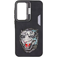 TPU+PC чохол Friends для Xiaomi Redmi 13C / Poco C65 Black Tiger, фото 2