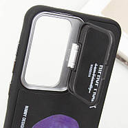 TPU+PC чохол Friends для Xiaomi Redmi 13 4G / Poco M6 4G Black Cat, фото 4