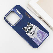 TPU+PC чохол Friends для iPhone 15 Pro (6.1") Blue Wolf, фото 4