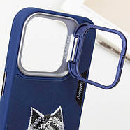 TPU+PC чохол Friends для iPhone 15 Pro (6.1") Blue Wolf, фото 6