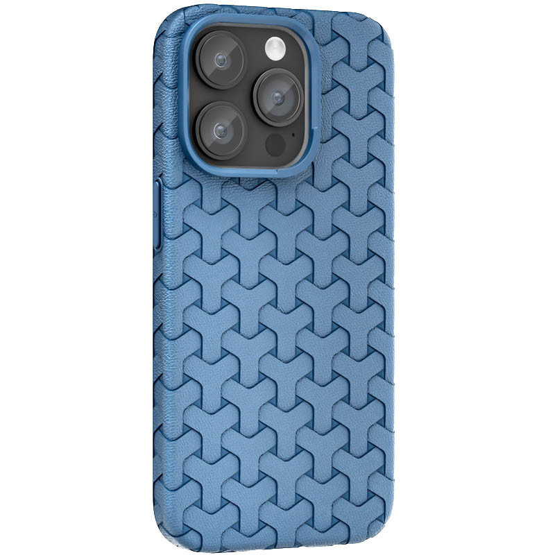 Чохол TPU Weaving для iPhone 12 Pro Max (6.7") Blue