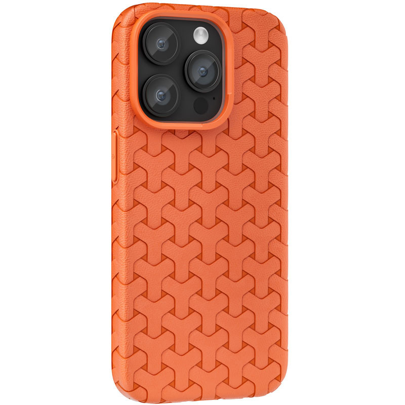 Чохол TPU Weaving для iPhone 12 Pro / 12 (6.1") Orange