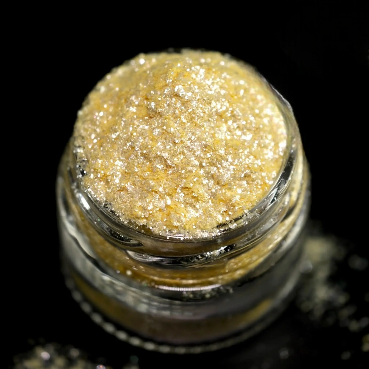 Харчовий блиск (Гліттер) CITRINE, JA LATARTE, 5г, фото 1