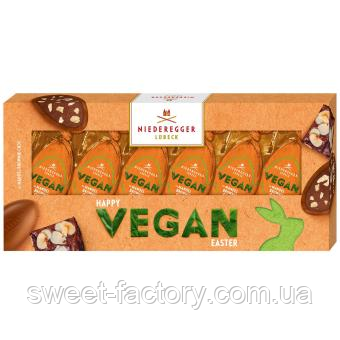 Великодні яйця Niederegger Vegan Chocolate Eier Double Choc 100g, фото 1