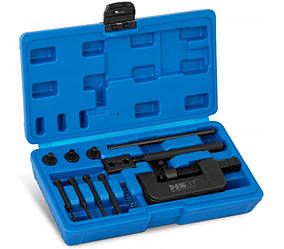 Набір Обтискний клепальний верстат зі штифтами MSW MSW-CA-141 для мотоциклетних ланцюгів 35-630 у кейсі