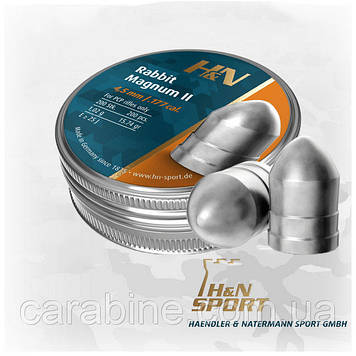 Кулі H&N Rabbit Magnum II 200 шт./пач., 1,02 гр 4,5 мм