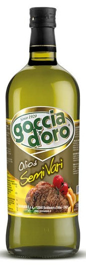 Олія з насіння Goccia d'oro "Olio di Semi Vari" - 1 л (ІТАЛІЯ) - Оригінал