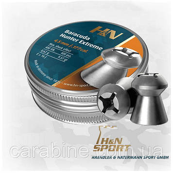 Експансивні кулі H&N Baracuda Hunter Extreme 400 шт./пач., 0,62 г 4,5 мм