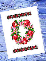 Схема для вишивання бісером Спасівський рушник 30х22 см. Габардин