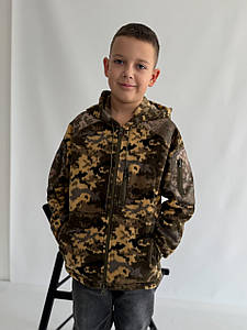 Кофта КORKA дитяча, фліс 260 gr/m, піксель