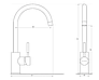 Змішувач для кухні Globus Lux LAZER GLLR-0203S-10-BB, фото 3