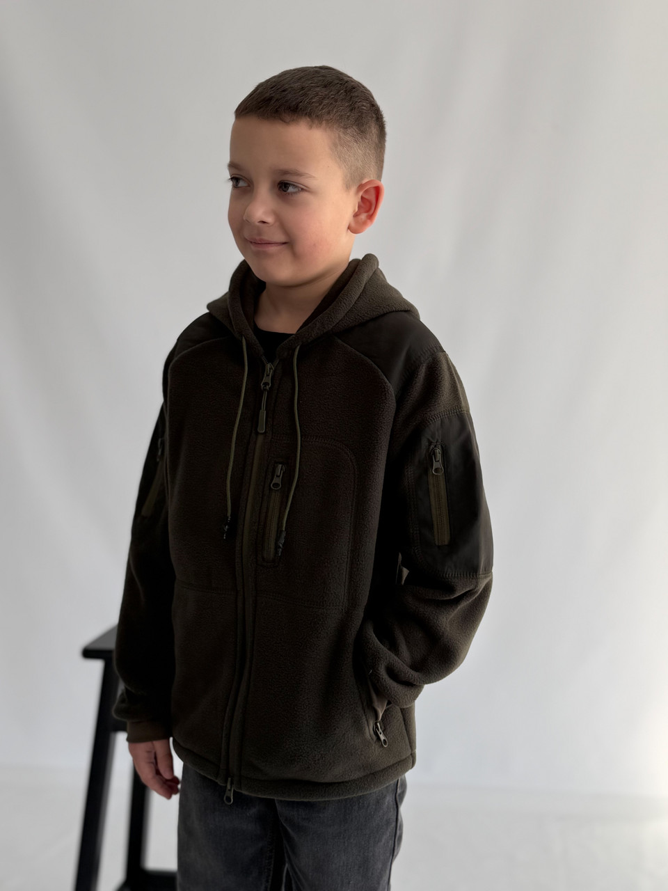 Кофта КORKA дитяча, фліс 260 gr/m, олива