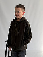 Кофта КORKA детская, флис 260 gr/m, олива