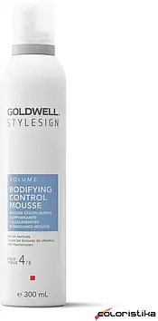 Пінка-мус для укладання волосся сильної фіксації Goldwell Stylesign Volume Bodifying Control Mousse 300 мл 4021609520009