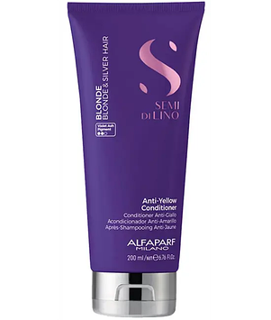 Кондиціонер для нейтралізації жовтизни волосся AlfaParf Semi Di Lino Anti-Yellow Conditioner 200 мл (173703)