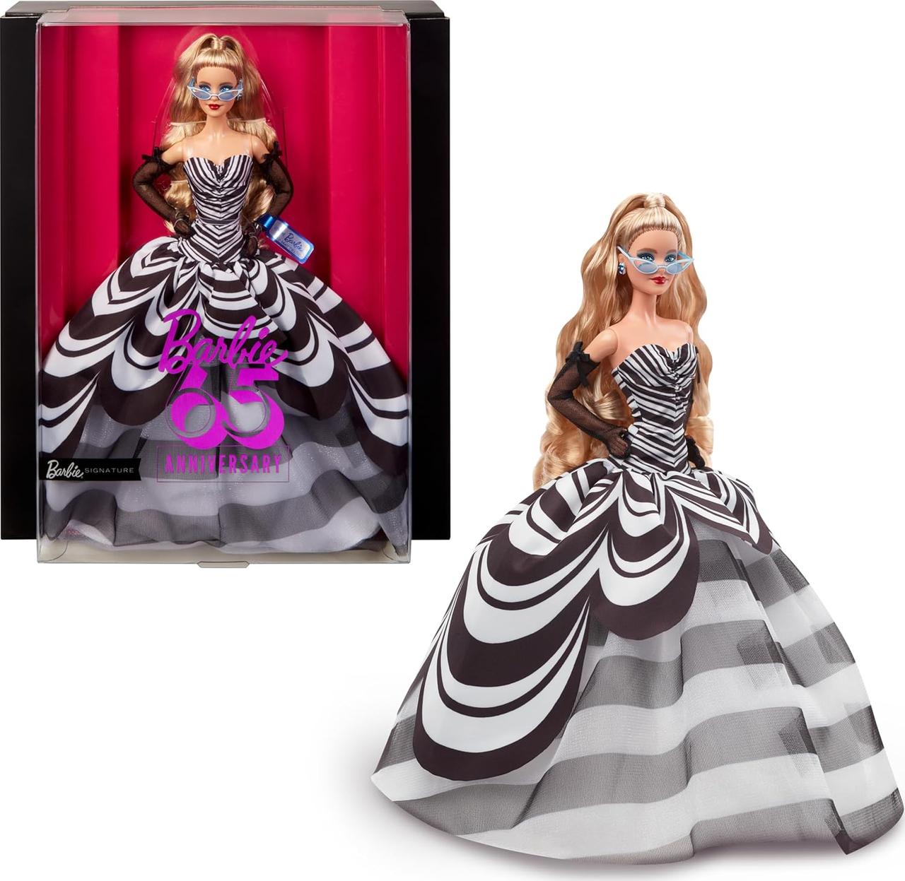 Колекційна лялька Barbie 65-та річниця HRM58