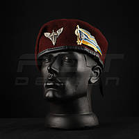 Берет ДШВ Крапля Марун в зборі з металевим прапорцем