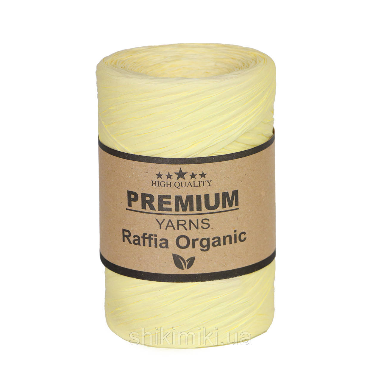 Рафія Organic Premium, колір вершковий, фото 1