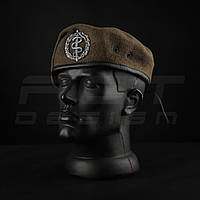 Берет Медичних сил ЗСУ Крапля степ в зборі