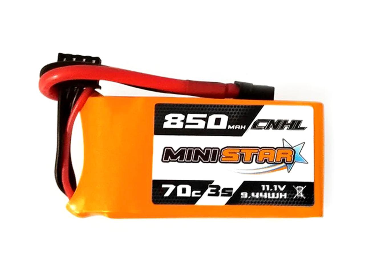 Акумулятор CNHL MiniStar 650 mAh 3S 70C для FPV та дронів