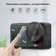 Захисне скло для DJI Action 5 Pro Puluz PU958T, фото 4