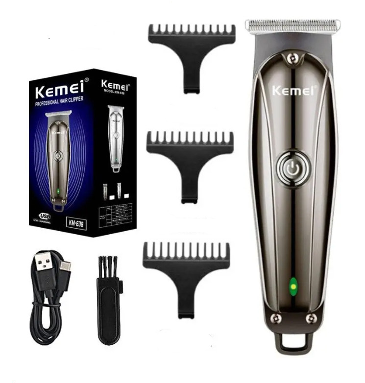 Машинка для стрижки та тример Kemei KM-638
