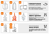 Міксер для сухих сумішей SDS PLUS Polax, 80 мм (31-001), фото 3