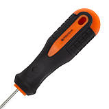 Викрутка Polax хрестова PH0 х 100, Cr-V (51-058), фото 4