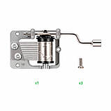 DIY комплект для друку та збірки — Музична скринька Фортепіано Bambu Lab Piano Music Box Winding Kit K014/K015, фото 2