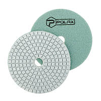 Диск алмазний Polax шліфувальний гнучкий на липучці "Черепашка" 100 мм, P80 (54-198)