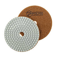 Диск алмазный Polax шлифовальный гибкий на липучке "Черепашка" 100 мм, P1500 (54-206)