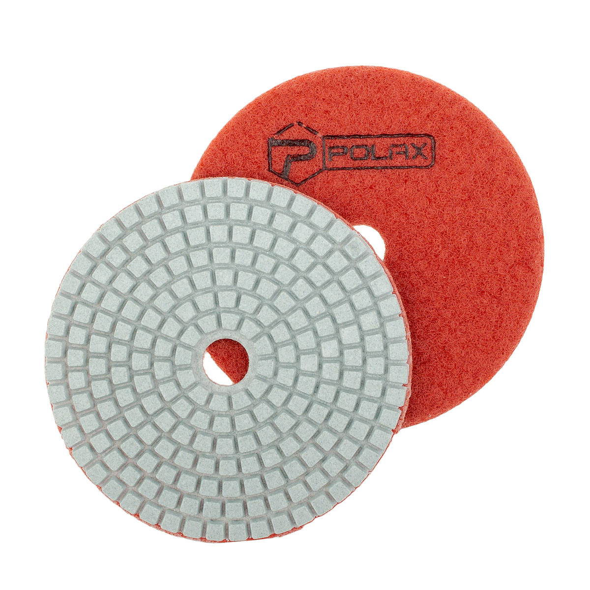 Диск алмазний Polax шліфувальний гнучкий на липучці "Черепашка" 100 мм, P200 (54-202), фото 1