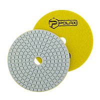 Диск алмазный Polax шлифовальный гибкий на липучке "Черепашка" 100 мм, P150 (54-201)