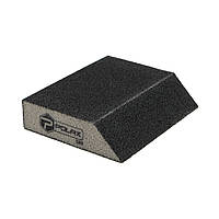 Губка шліфувальна P120 Polax кутова 110х90х25 мм (54-185)