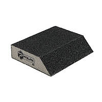 Губка шліфувальна P60 Polax кутова 110х90х25 мм (54-183)