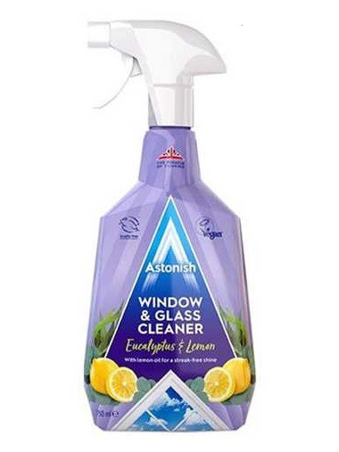 Засіб для миття вікон і скла Astonish Window & Glass Cleaner 750 мл