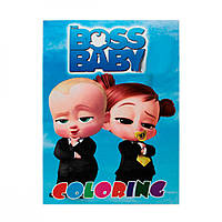 Розмальовка (А4,4 аркушів) Boss Baby