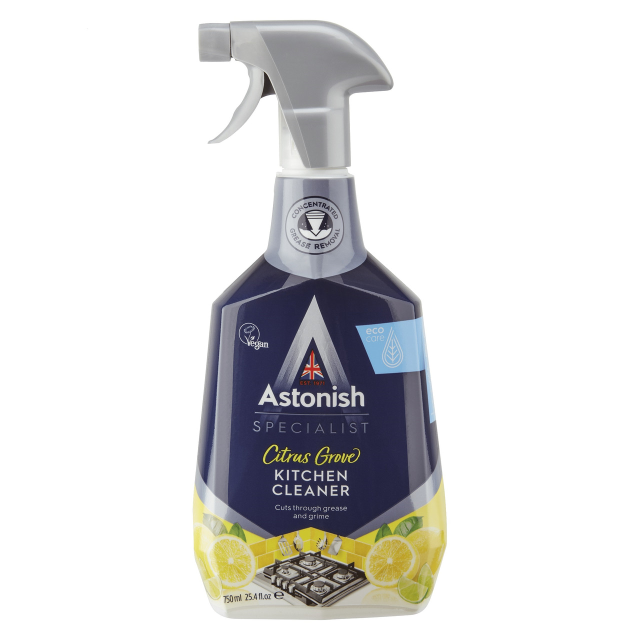 Засіб для чищення кухні Astonish Kitchen Cleaner з ароматом лимону 750 мл