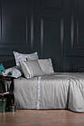 Комплект постільної білизни ТМ LaRomano Silk Satin Туреччина 200×220 см Florence Ash