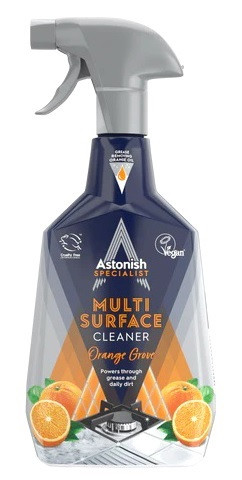 Універсальний очищувач Astonish Multi-Surface Cleaner з апельсиновою олією 750 мл