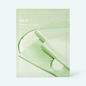 Гідрогелева маска з колагеном та хауттюйній Abib Collagen Gel Mask Heartleaf Jelly 1 шт
